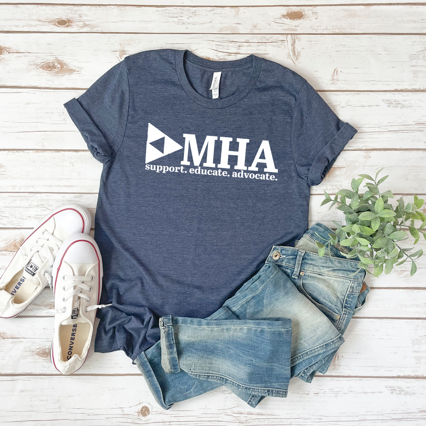 MHA SOLID LOGO TEE