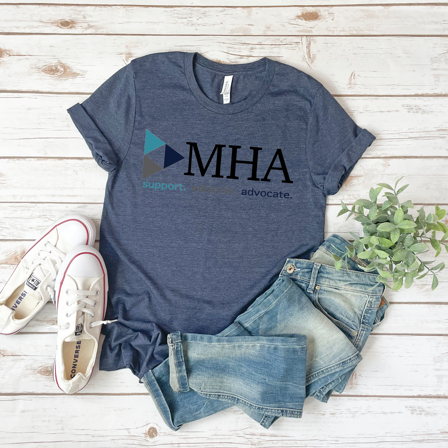 MHA Color Logo Tee